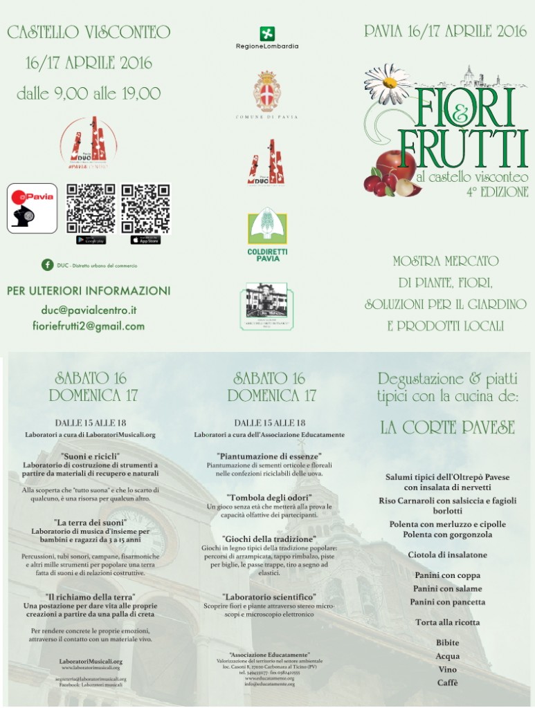 Brochure Fiori & Frutti 2016