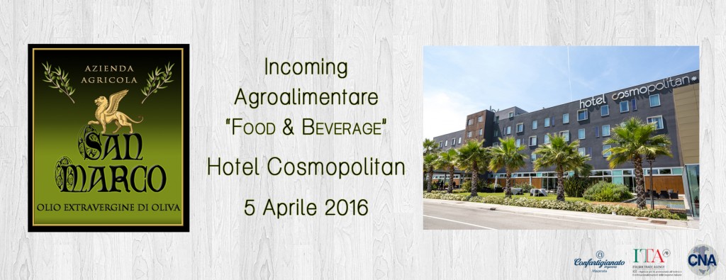 Incoming Agroalimentare Food & Beverage